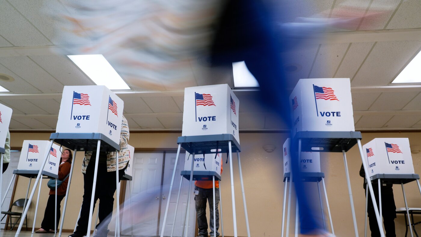 Democrats overperform in Georgia, Wisconsin elections Tuesday : NPR